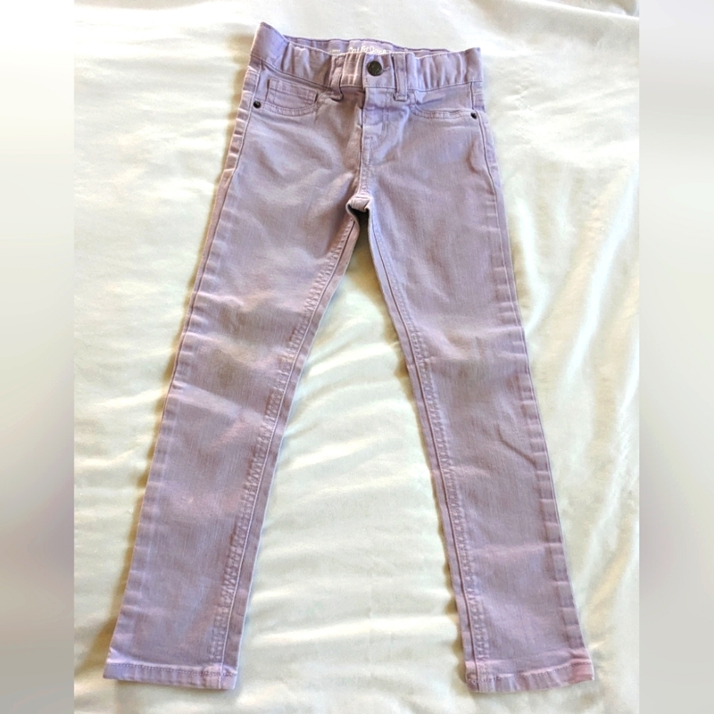 Cat & Jack Skinny Jeans, US Size 5T Toddler; Light Purple